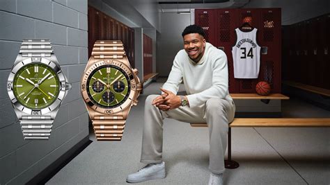 breitling celebrity ambassadors|breitling giannis.